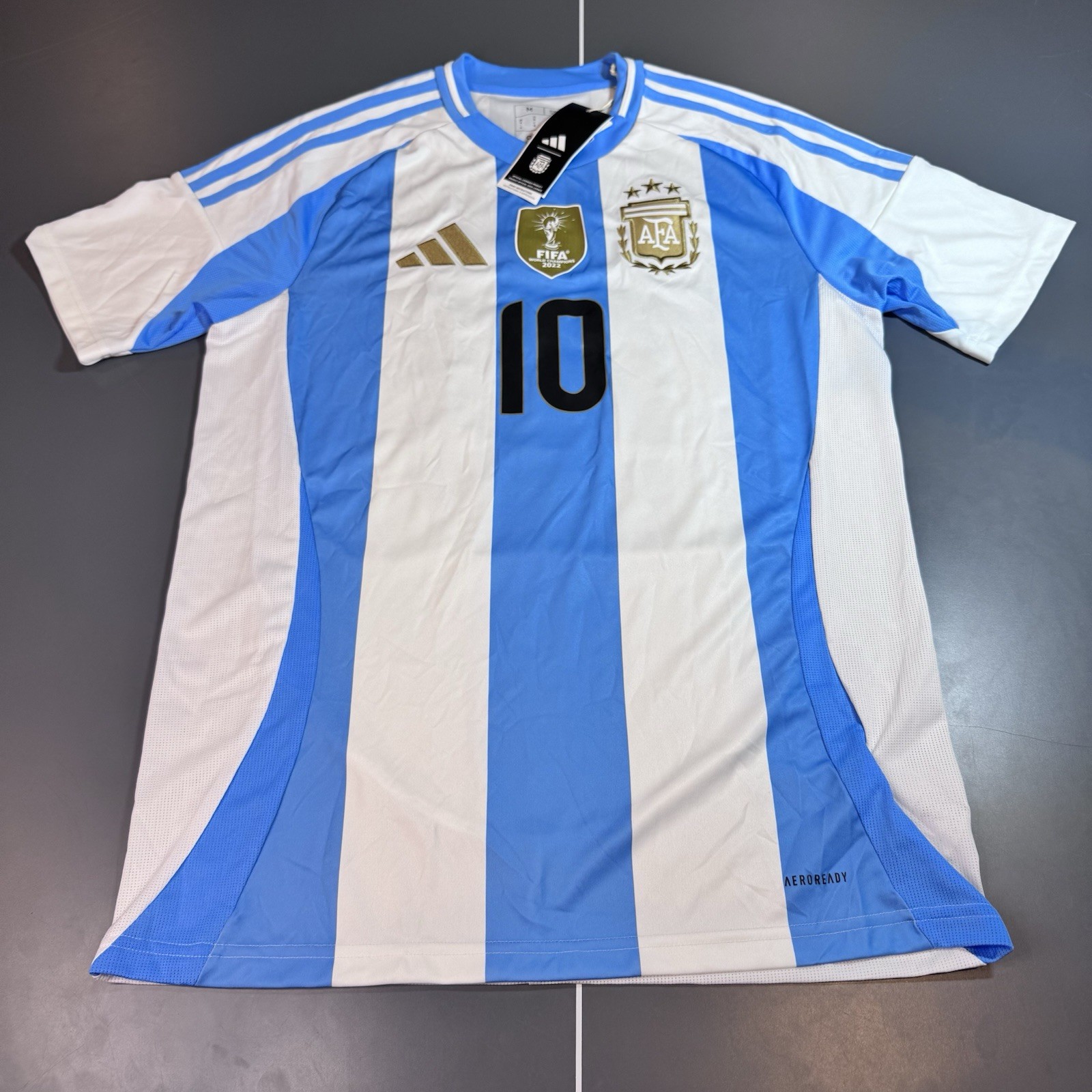 NWT Adidas Argentina 2024/25 Messi 10 Jersey AFA Copa America Men Sz M FIFA