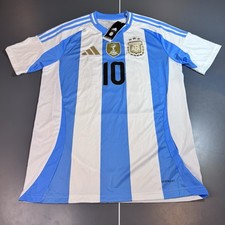NWT Adidas Argentina 2024/25 Messi 10 Jersey AFA Copa America Men Sz M FIFA