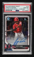 2018 Bowman Draft Chrome Pick Jordyn Adams #CDA-JA PSA 10 GEM MT Auto 0y42
