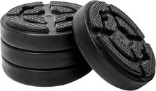 4 PCS Car Lifting Pads, Two-Post Round Auto Jacking Lift Arm Pad Rubber Prote...