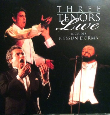 Luciano Pavarotti, Placido Domingo, José Carreras - Three Tenors Live (CD, Albu