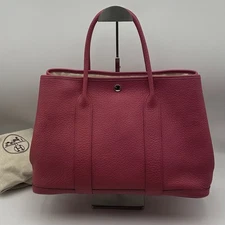 Hermes Garden Party 36 Tote bag Leather handbag Origin France