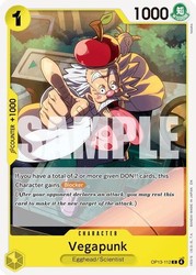 Vegapunk OP13-112 Carrying On His Will Common One Piece TCG