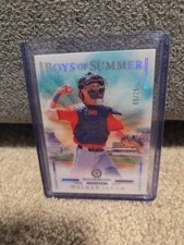 2025 Panini Boys of Summer #24 Walker Janek Holo Silver #/25 PP4
