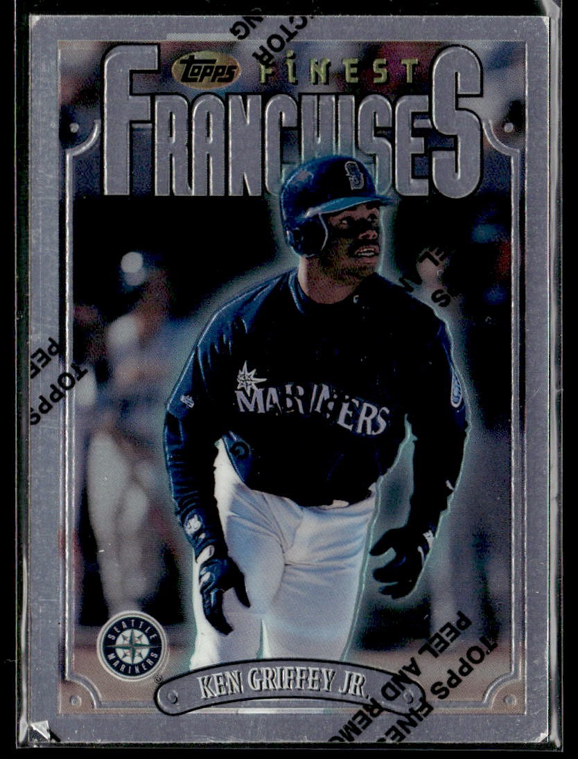 1996 Finest #305 Ken Griffey Jr. Silver Uncommon
