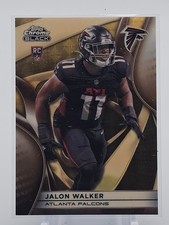 Current marketplace image for 2025 Topps Chrome Black #102 Jalon Walker Superfractor 1/1