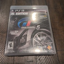Gran Turismo 5 XL Edition PS3 Video Game Racing Simulator Multiplayer CIB