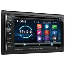 Power Acoustik 6.2" D.Din AM/FM/CD/DVD/USB/BT Navigation