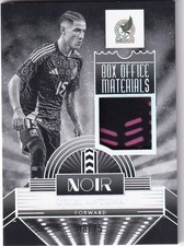 Panini 2045-25 Noir FIFA Soccer No. BO-UA Uriel Antuna Patch 8/75