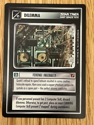 Star Trek CCG 1E Ferengi Ingenuity Near-Mint/NM Uncommon   BoG 1999