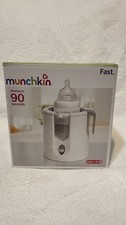 Munchkin Speed Baby Bottle Warmer Quickly and Evenly Safe for Breast Milk White