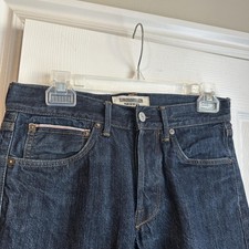 Simon Miller Jeans Mens 30x32 Blue Skinny Slim Selvage Denim Unwashed USA Made