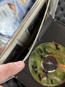 Contra Legacy Of War (Sega Saturn) Complete w/ 3D Glasses - Mint Disc