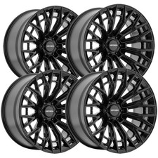 Set Of 4 Mayhem 8121 22x10 6x5.5 -19mm Gloss Black Wheels Rims 22 Inch