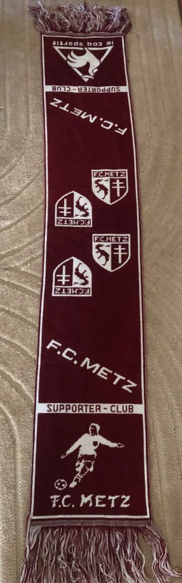 Fanion Vintage FC Metz – Football, Club Français, époque Avant 2000