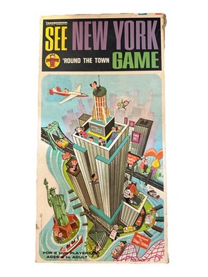 Vintage 1964 Transogram - SEE NEW YORK - in Original Box - Complete