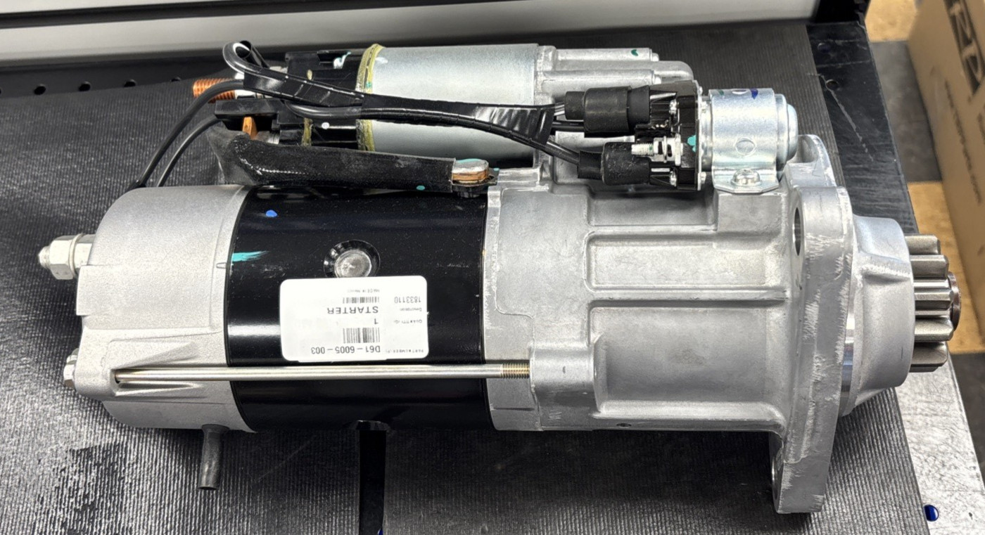 ~ NEW GENUINE PACCAR OEM HEAVY DUTY STARTER for ISX, ISM, C13, C15 ~D61-1015-003