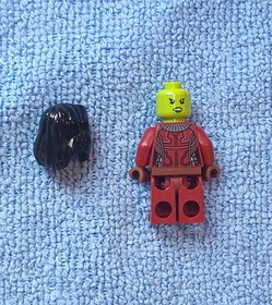 LEGO Marvel Gamora Minifigure sh0124 Dark Red Suit &ndash; GOTG Set 76021 Exclusive...