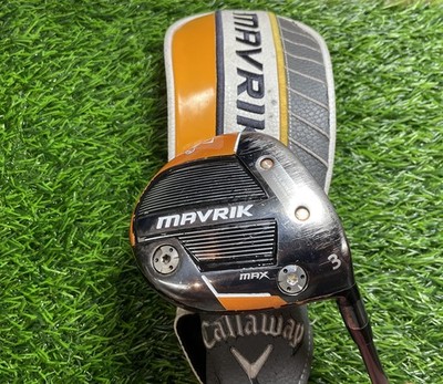 Callaway Mavrik Max 15* 3-Wood Regular Flex Project X EvenFlow Riptide 5.5 60g 