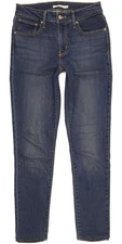 Levi's 721 Women Blue Skinny Slim Stretch Jeans W28 L29 (103718)