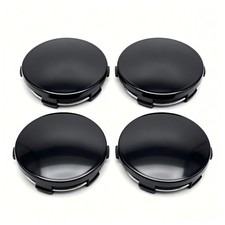 4PCS Wheel Center Caps, 60mm/2.36" OD 56mm/2.2" ID, ABS Snap-in Rust Resistan...