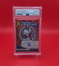 2024 Panini Donruss Elite Terrion Arnold Turn Of The Century Auto /49 Lion🔥 🦁 