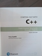 Starting Out with C++ From Control Structures...