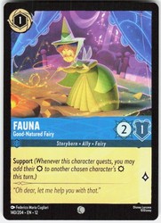 Fauna - Good-Natured Fairy 140/204 Wilds Unknown Disney Lorcana