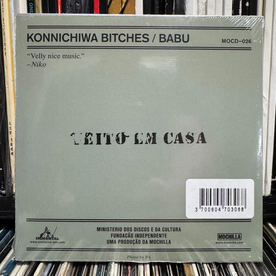 DJ BABU - KONNICHIWA BITCHES (CD) 2013!!! RARE INSTRUMENTAL MIX!!! MOCHILLA - Image 2 of 2