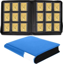 Toploader Binder, Holds 360 Toploaders, Top Loader Binder with 9 Pockets for 3" 