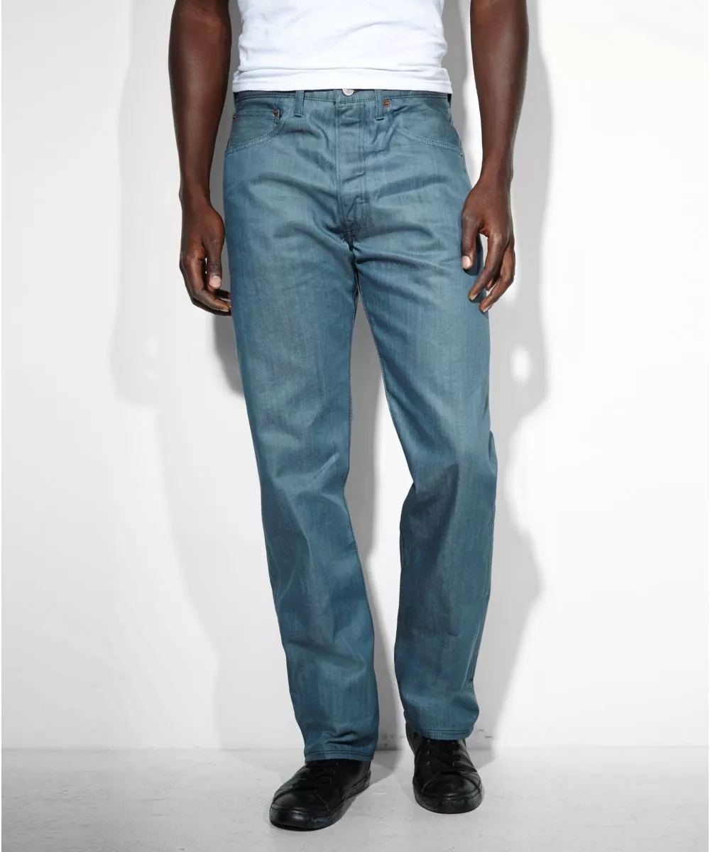 New Mens Levis Levi Jeans Shrink to Fit 501 5 Pocket Button Fly