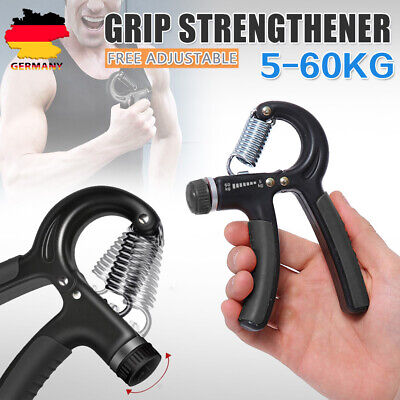 2tlg Hand Grip 5-60kg Gripper Arm Handgelenk Muskeltraining Fitness übung Forarm 
