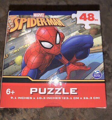 Marvel Spider-Man 48 Piece Puzzle. 9x10”. Good conditioned | eBay