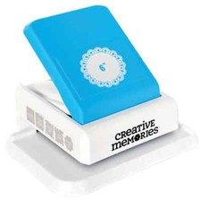 Creative Memories 6" Floral Circle Punch Retired