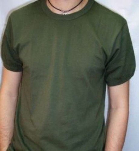 MAGLIETTA VERDE TAGLIA XL T-SHIRT MILITARE IN PURO COTONE ESERCITO ITALIANO  SIZE | eBay