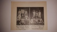 Fort Worth Texas First Methodist Church 1909-10 Basketball Team Picture