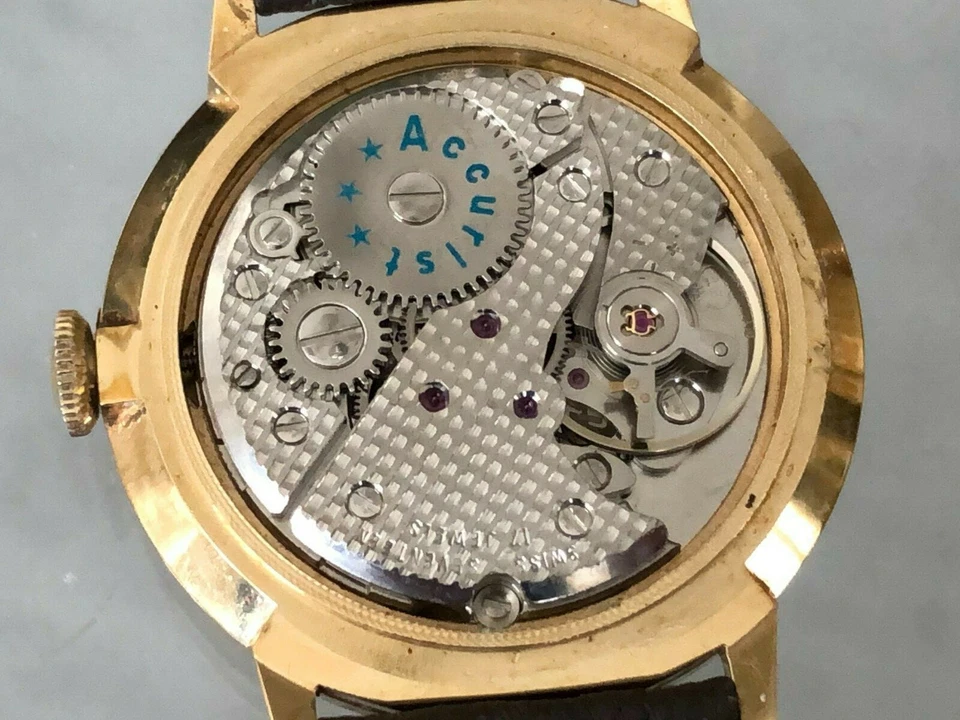 ACCURIST SHOCMASTER VINTAGE ANNI '60 CARICA MANUALE - Immagine 2 di 4