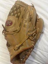 Rawlings RSGXL Deep Well 14" Leather Fastback LHT Softball Fastpitch Glove EUC 