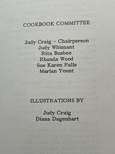 ONE HUNDRED YEARS OF SERVING '87 Cookbook St Mark's Lutheran Church Claremont NC - Picture 4 of 17