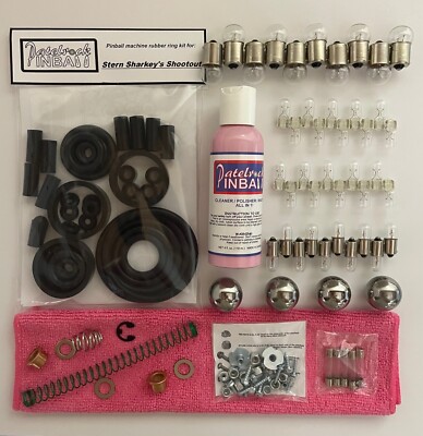 2000 Stern Sharkey's Shootout Pinball Machine Maintenance Tune Up Kit