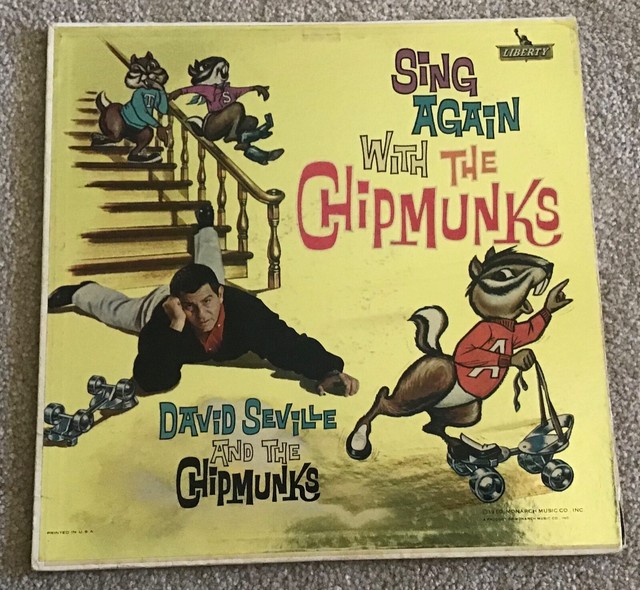 1960 Sing Again With The Chipmunks & 1961 The Alvin Show Records Albums