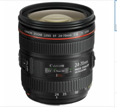 USED Canon EF 24-70mm F/4 L IS USM Lens FREESHIPPING