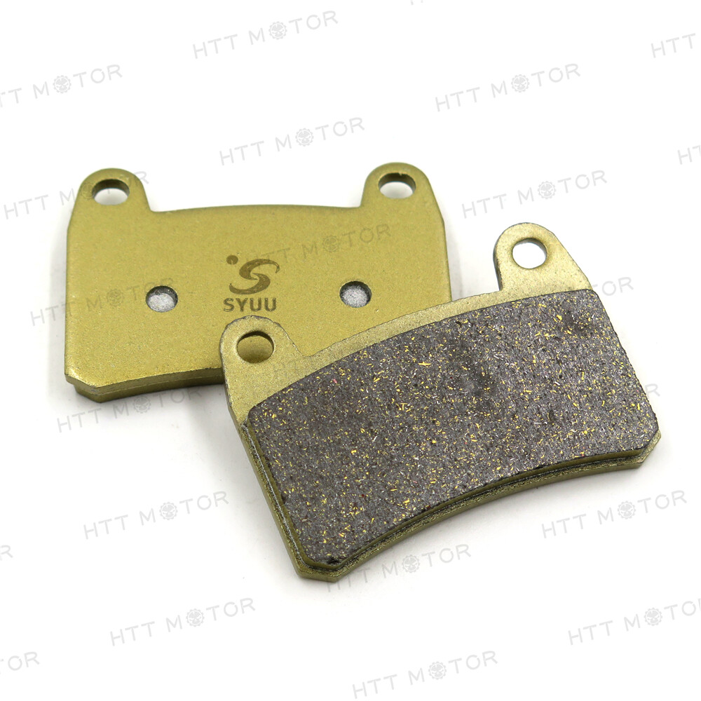 HASkulle Bremsbeläge Ersatz – Passend Für CFMOTO, KSR, Keeway, WK Bikes – Golden, 2er-Pack, 20% Längere Lebensdauer