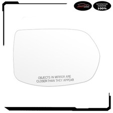 Chrome Heated Convex View Mirror Glass For 2012-2014 HONDA CR-V Right Side