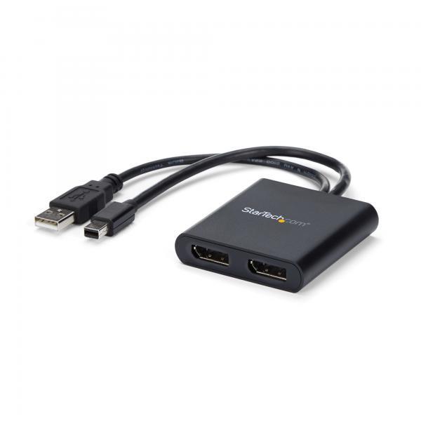 Startech - Display And Video Adapt. ADATTATORE SPLITTER MST HUB - MINI DP A 2 PO