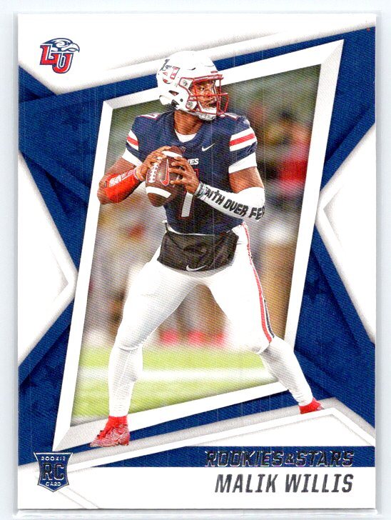 Malik Willis 2022 Panini Chronicles Draft Picks Rookie Rookies and Stars #2