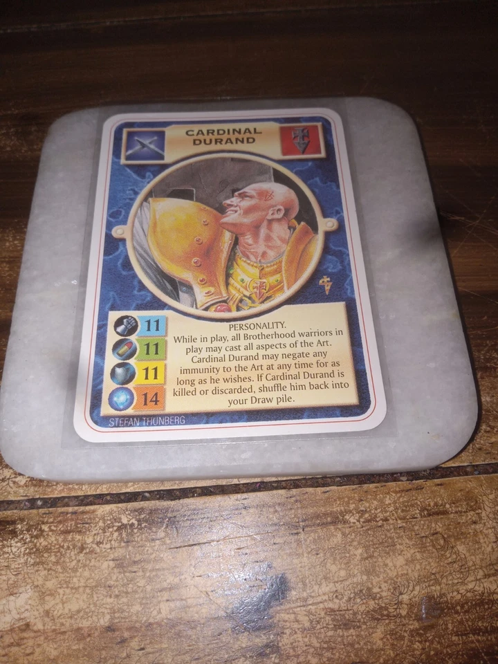 Doomtrooper Lot Of (7) Cards - CARDINAL DURAND, DOCTOR DIANA, DEMNOGONIS CULTIST - Image 2 of 4