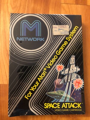 New 1982 Atari 2600 Space Attack Factory Sealed Video Game No. 5659