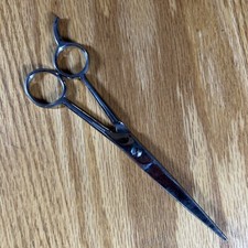 Vintage Barber Scissors SS Pakistan Sheers Hair Cutting Original