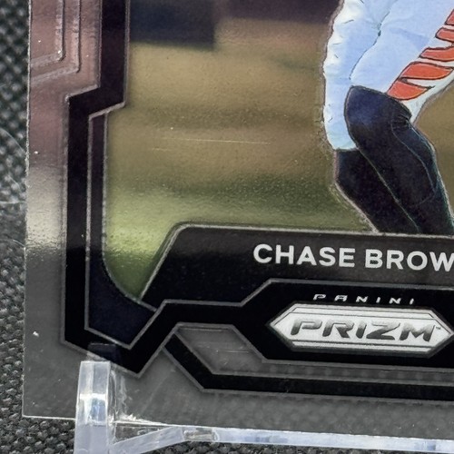Tarjeta de novato Panini Prizm Chase Brown 2023 RC #318 - Cincinnati Bengals - Imagen 3 de 3